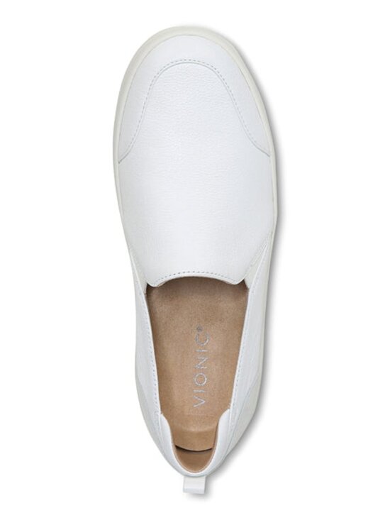 Vionic Shoes - Women's Vionic Penelope Slip On Sneaker in White Size 9